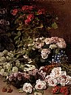 Monet Spring Flowers by Claude Monet